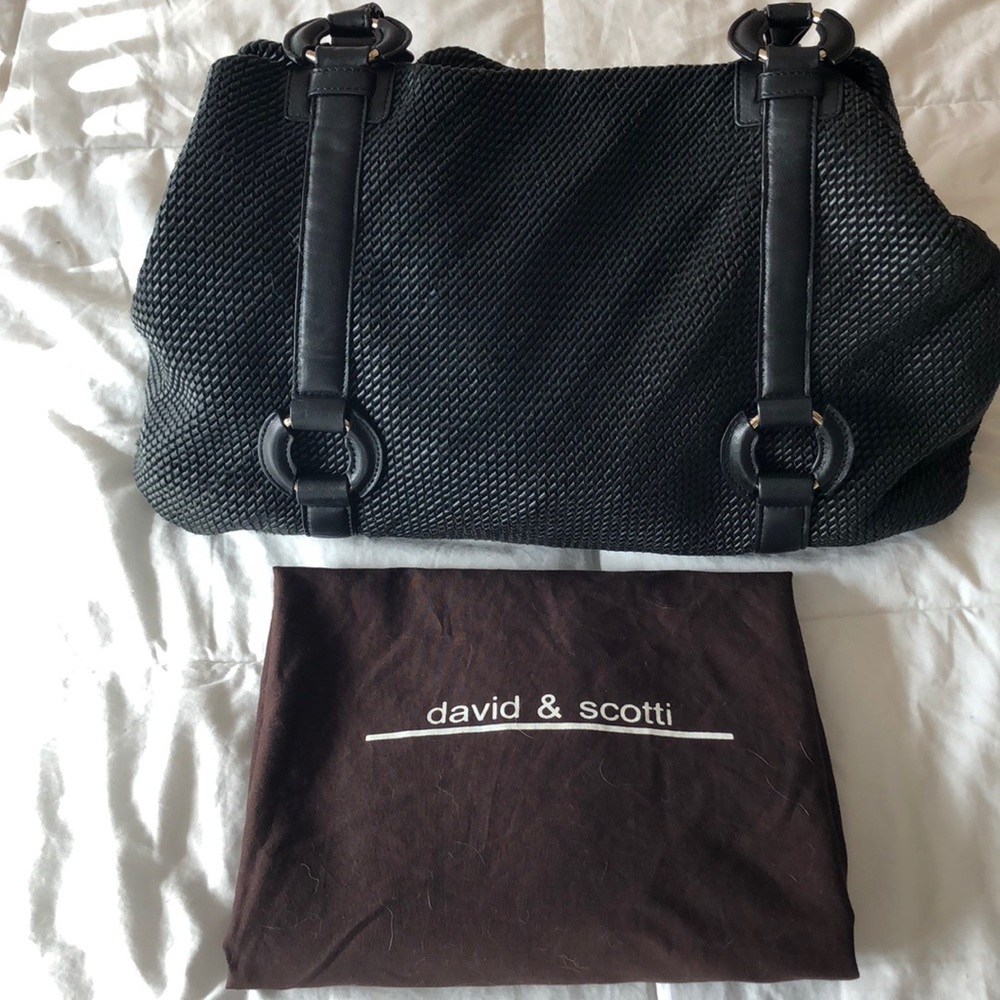 David & Scotti Leather handbag